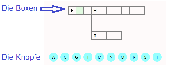 Image of a Xanagrams game